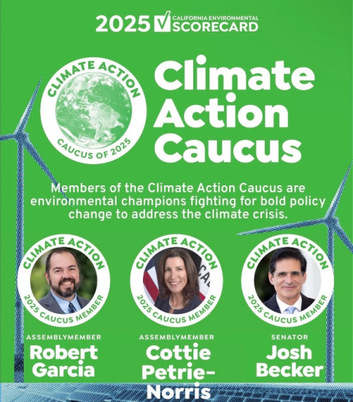 AWARDED CLIMATE ACTION CAUCUS MEMBER RECOGNITION