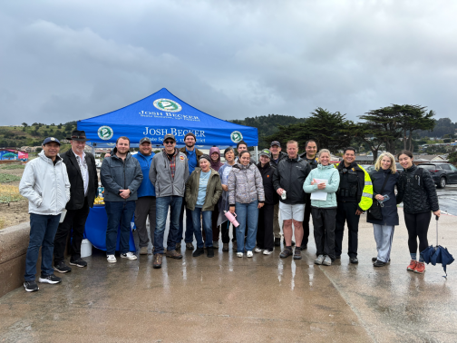 EARTH MONTH AND SENATOR BECKER’S BEACH CLEANUP