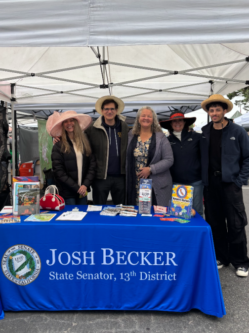 Senator Becker with Senate District 13 staff.
