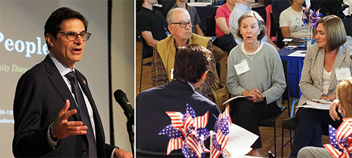 Senator Becker at the We the People: A Moderated Discussion