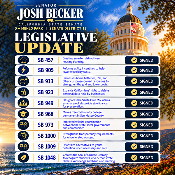 Graphic of 2026 Legislative Update