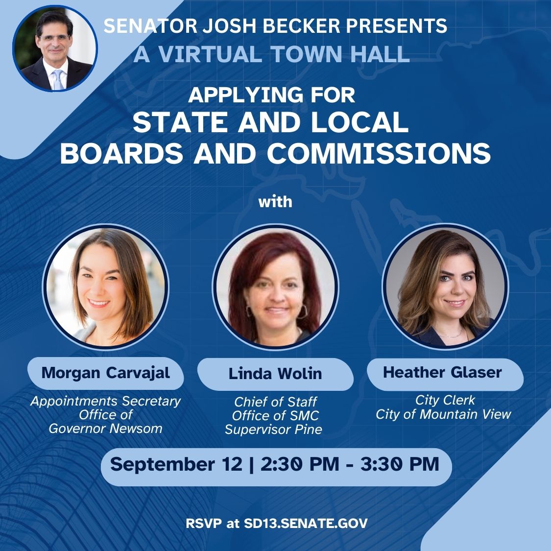 Virtual Town Hall: Applying for State and Local Boards and Commissions 