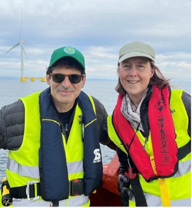 Senators Nancy Skinner and Josh Becker head out to Portugal's first floating offshore windfarm