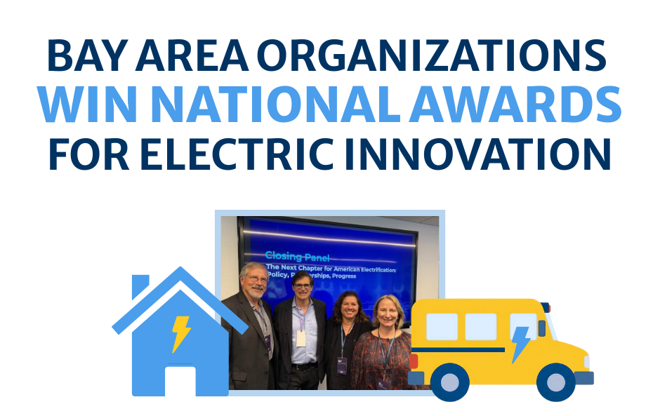 Bay Area Organizations Win National Awards for Electric Innovation