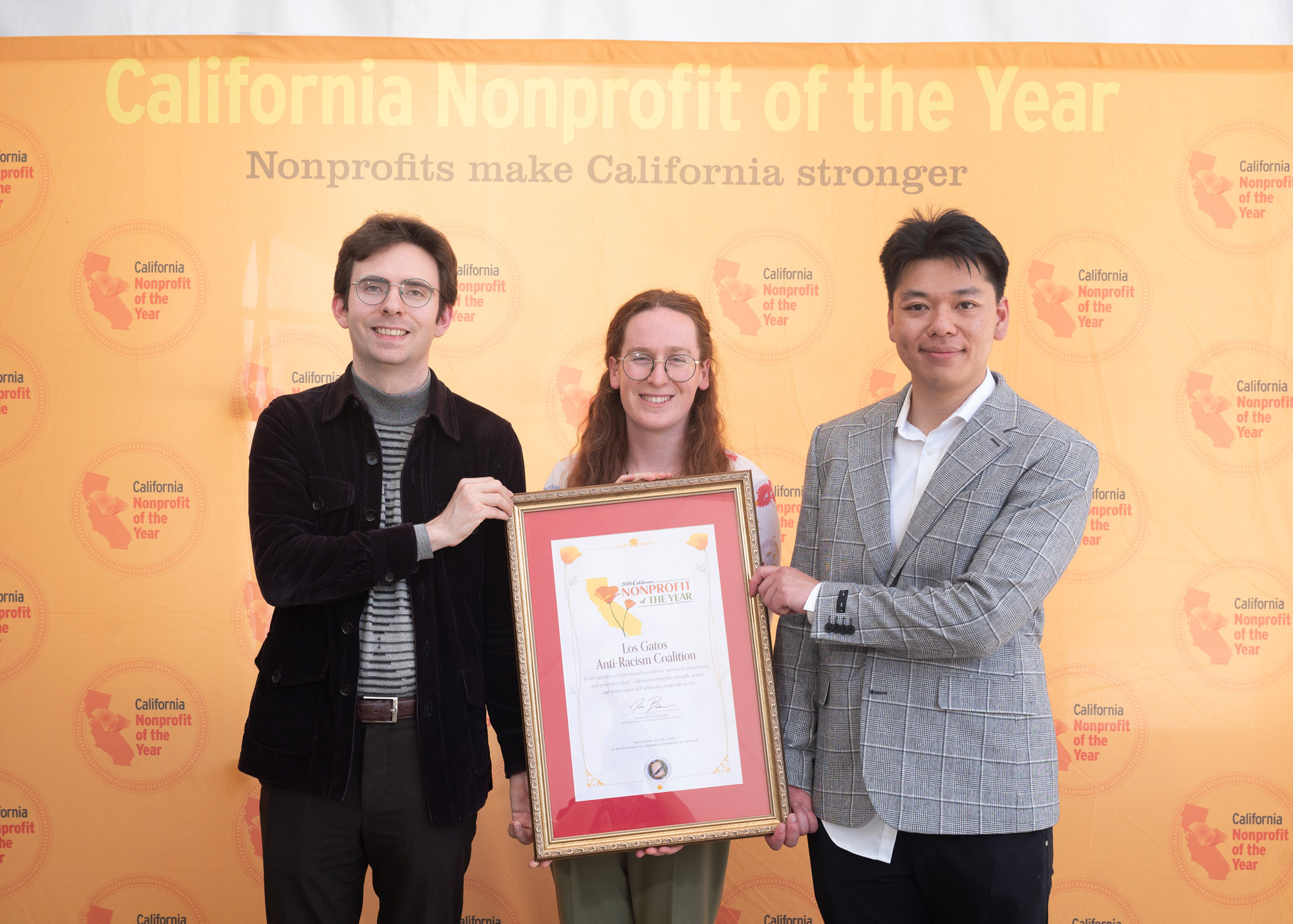 Honoring Los Gatos Anti-Racism Coalition as Senate District 13 Non-profit of the year